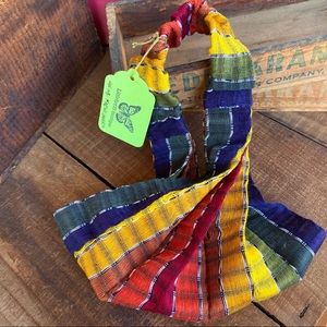 ✨MAYAN WIDE SHEER BOHO HAIR SCARF HEADBAND